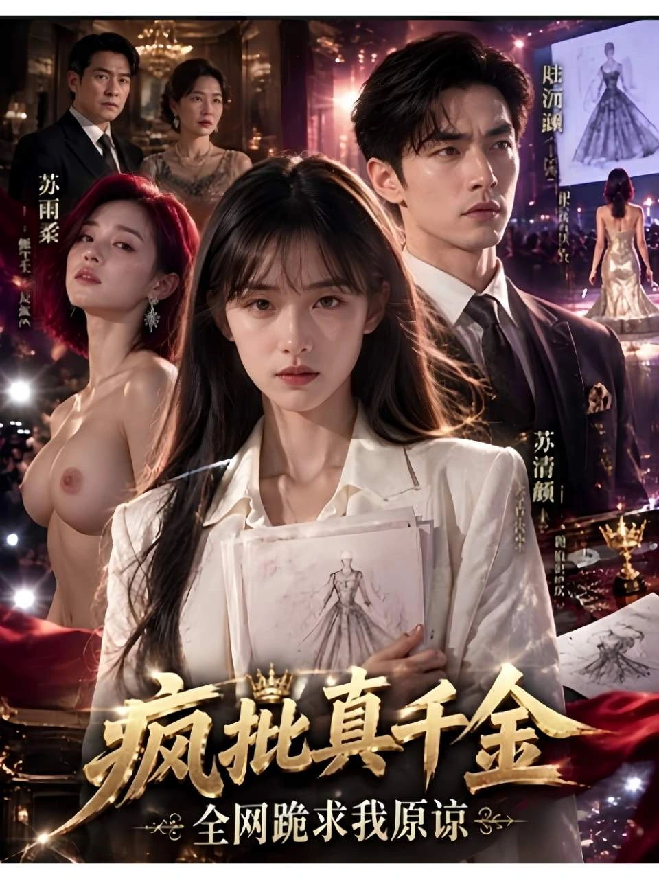 疯批真千金:全网求我原谅 · 第1季封面背景