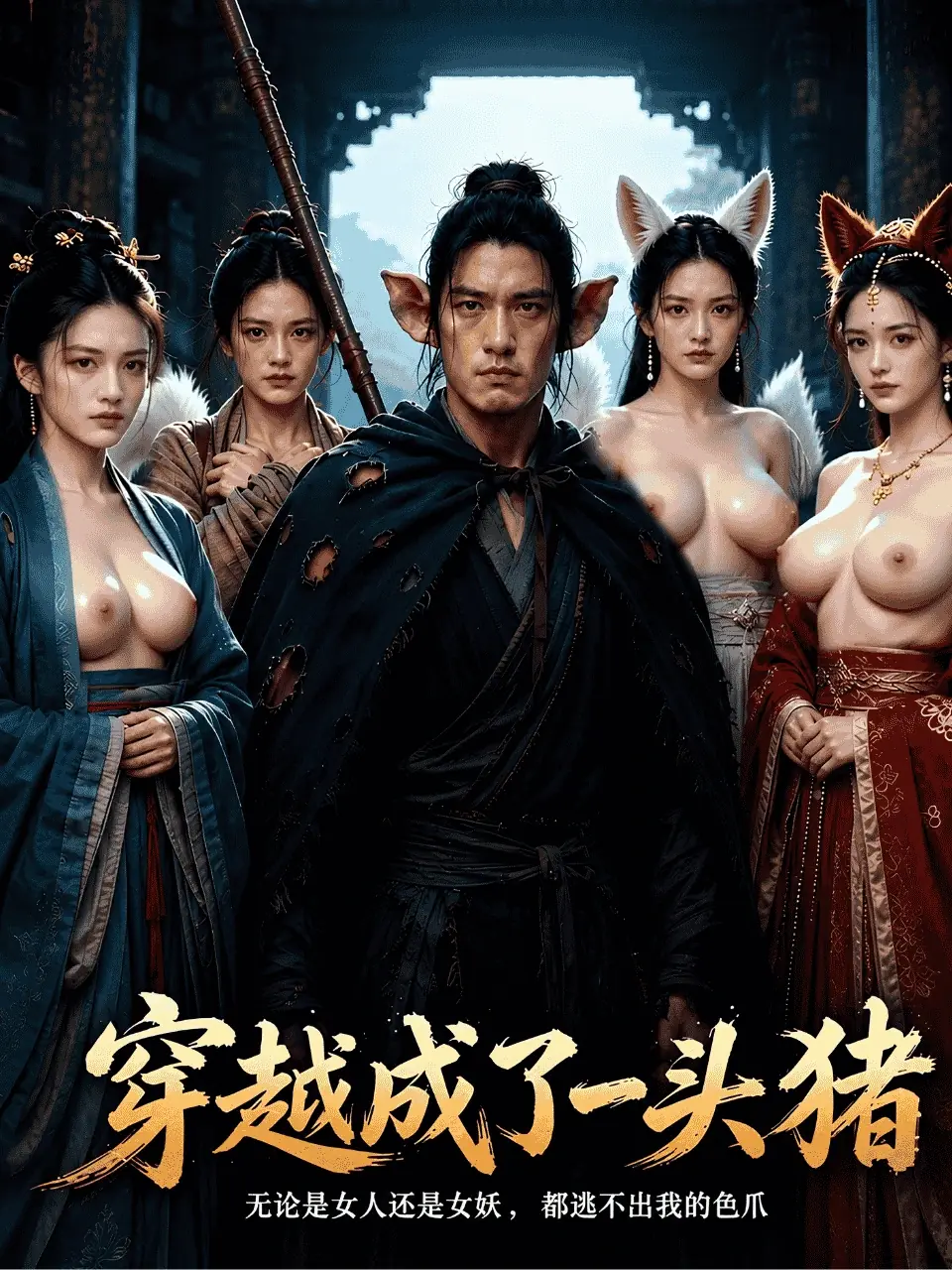 穿越成了一头猪海报