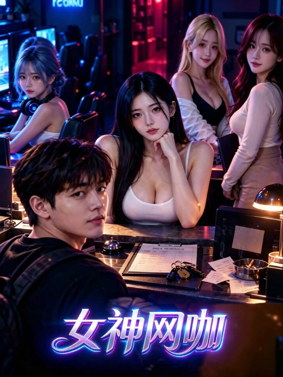 女神网咖 · 第1季封面背景