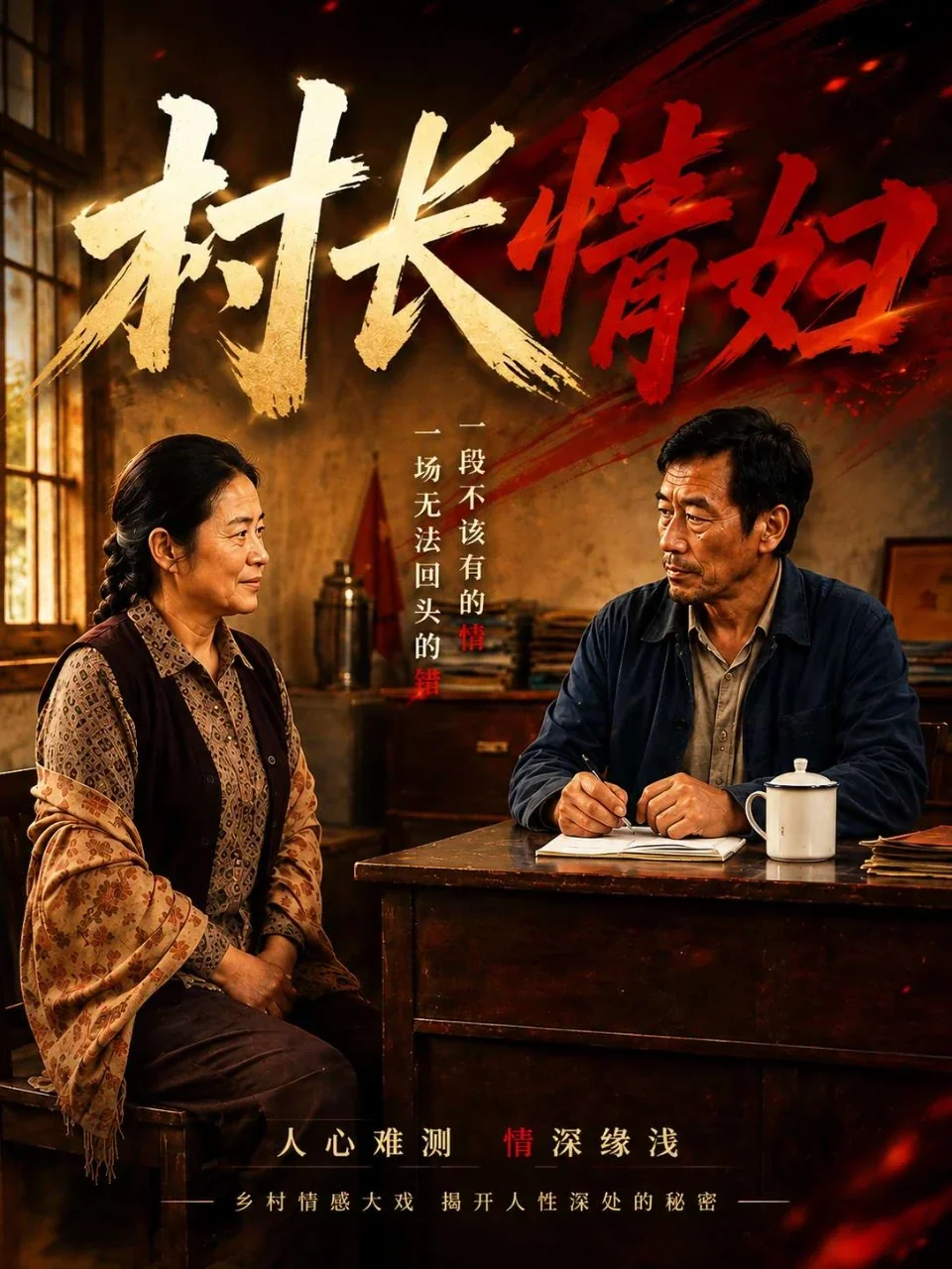 村长情妇海报