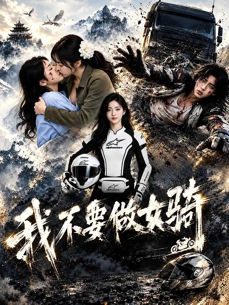 我不要做女骑海报