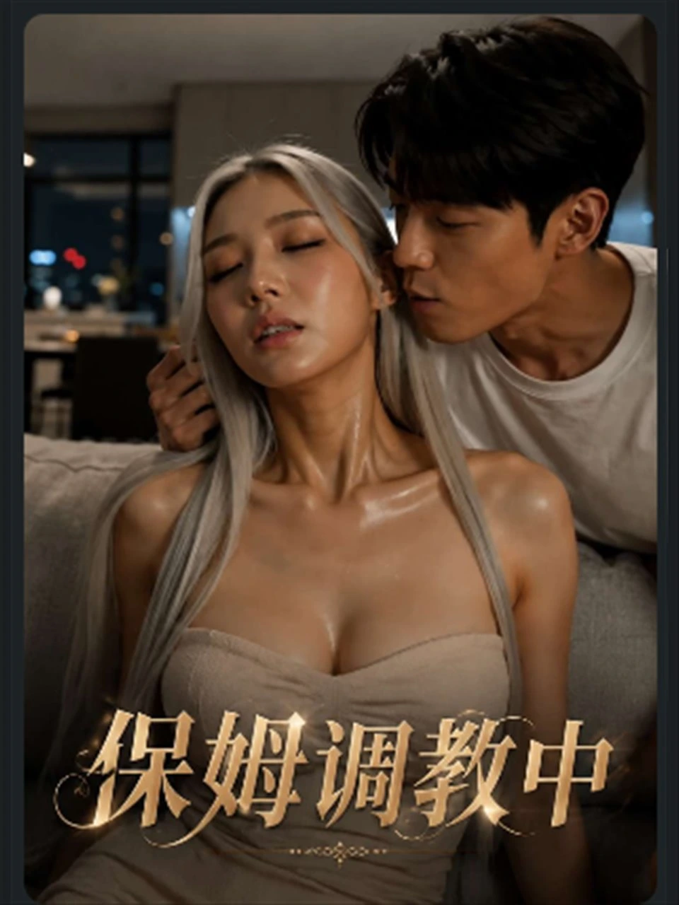 保姆调教中封面背景
