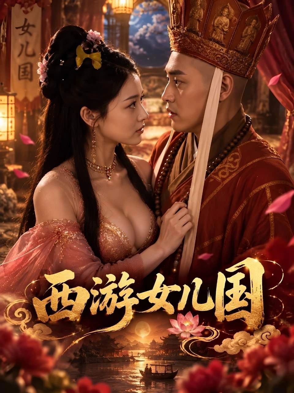西游-女儿国夜海报