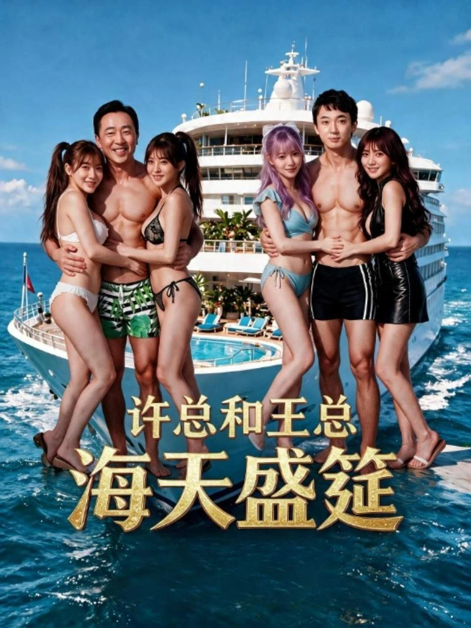 许总和王总的海天盛筵海报